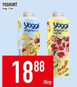 Matdax Yoggi yoghurt erbjuda