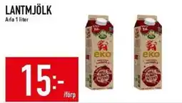 Matdax Arla lantmjölk erbjuda