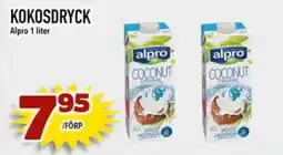 Din Mat Alpro kokosdryck erbjuda