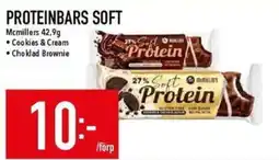 Matdax Mcmillers proteinbars soft erbjuda