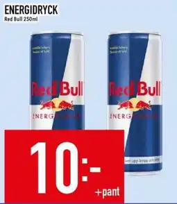 Matdax Red Bull energidryck erbjuda
