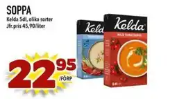 Din Mat Kelda soppa erbjuda