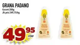 Din Mat Garant grana padano erbjuda