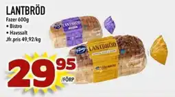 Din Mat Lantbröd Fazer erbjuda