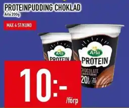 Matdax Arla proteinpudding choklad erbjuda