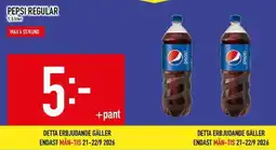 Matdax Pepsi Regular erbjuda