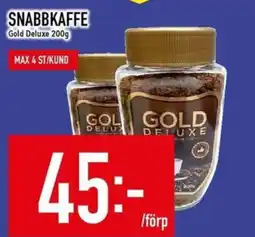 Matdax Snabbkaffe Gold Deluxe erbjuda