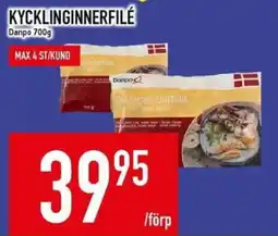 Matdax Danpo kycklinginnerfilé erbjuda