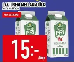 Matdax Arla laktosfri mellanmjölk erbjuda