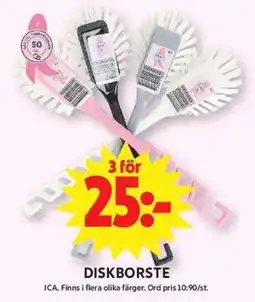 ICA Maxi Ica diskborste erbjuda