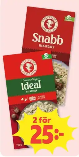 Coop Kungsörner Snabb makaroner erbjuda
