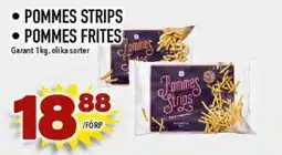 Matdax Garant pommes strips erbjuda