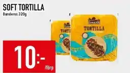 Matdax Banderos soft tortilla erbjuda