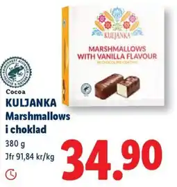 Lidl Cocoa Kuljanka Marshmallows i choklad erbjuda