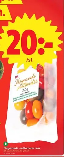 ICA Nära Ica färgmixade småtomater erbjuda