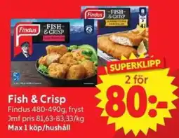 Nya Pulsen Findus Fish & Crisp erbjuda