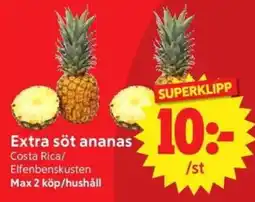 Nya Pulsen Extra söt ananas erbjuda