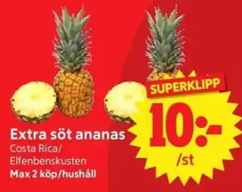 Extra söt ananas