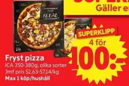 Nya Pulsen Fryst pizza erbjuda