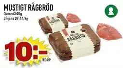 Matdax Garant rågbröd erbjuda
