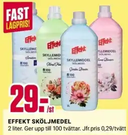 ÖoB Effekt sköljmedel erbjuda