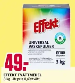 ÖoB Effekt tvättmedel erbjuda