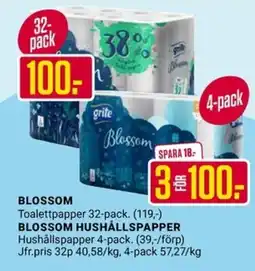 ÖoB Grite blossom hushållspapper erbjuda