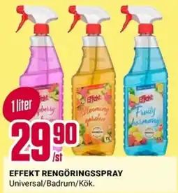 ÖoB Effekt rengöringsspray erbjuda
