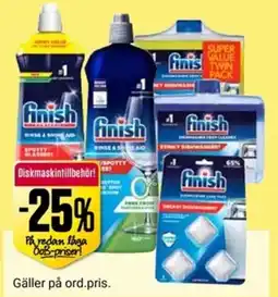 ÖoB Finish diskmaskintillbehör erbjuda