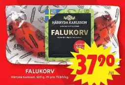 ICA Maxi Härryda Karlsson Falukorv erbjuda