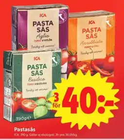 ICA Nära Ica pastasås erbjuda