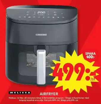 Melissa airfryer