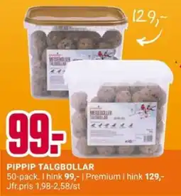 ÖoB Pippip talgbollar erbjuda