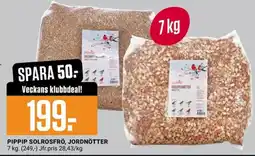 ÖoB Pippip solrosfrö jordnötter erbjuda