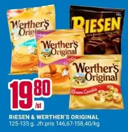 ÖoB Riesen & Werther's original erbjuda
