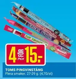 ÖoB Toms pingvinstång erbjuda