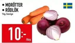 Matdax Morötter rödlök erbjuda