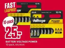 ÖoB Voltage batteri erbjuda