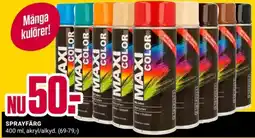ÖoB Maxi Color sprayfärg erbjuda