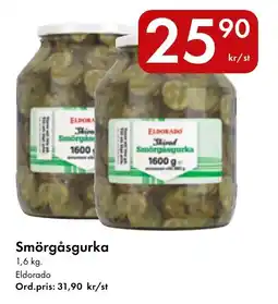 Snabbgross Eldorado smörgåsgurka erbjuda