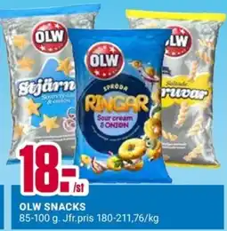 ÖoB Olw snacks erbjuda