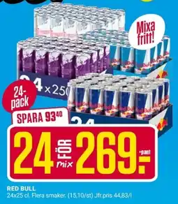 ÖoB Red Bull mix erbjuda