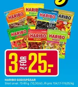 ÖoB Haribo godispåsar erbjuda