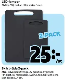 Coop Philips led-lampor erbjuda