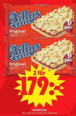 ICA Maxi Billys panpizza erbjuda