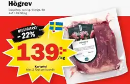 Pekås Högrev erbjuda