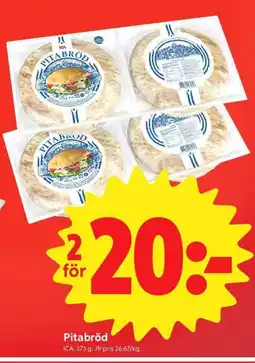 ICA Nära Ica pitabröd erbjuda