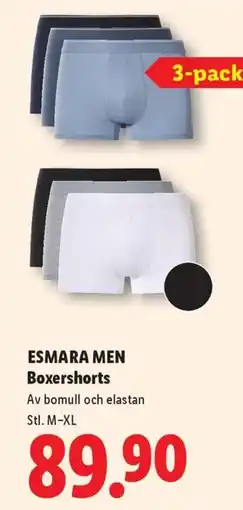 Lidl Esmara men boxershorts erbjuda