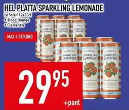 Matdax Le Soleil sparkling lemonade erbjuda