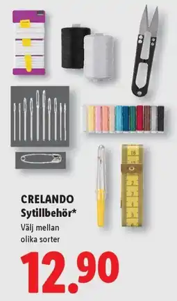 Lidl Crelando sytillbehör erbjuda